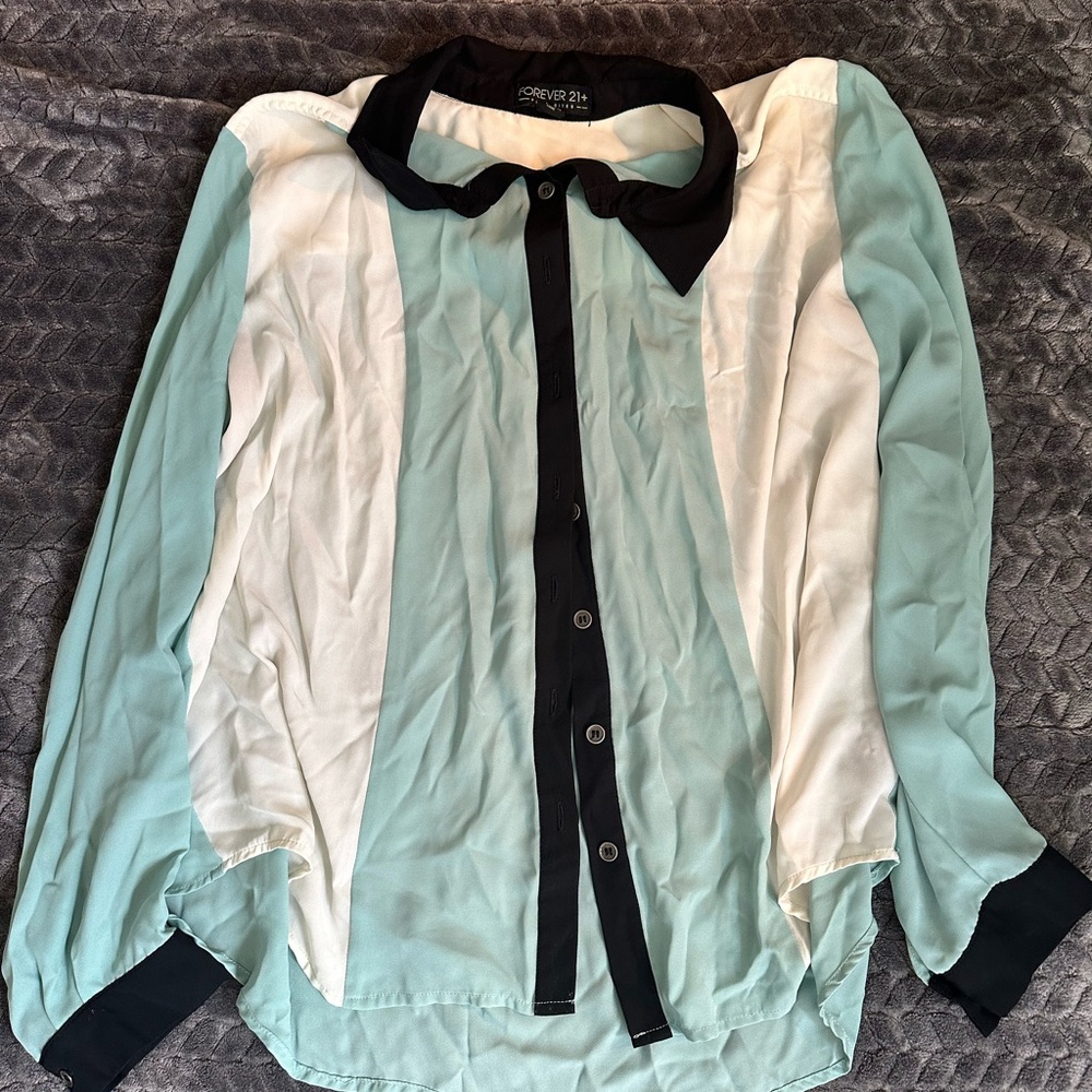 Forever 21 Work Blouse